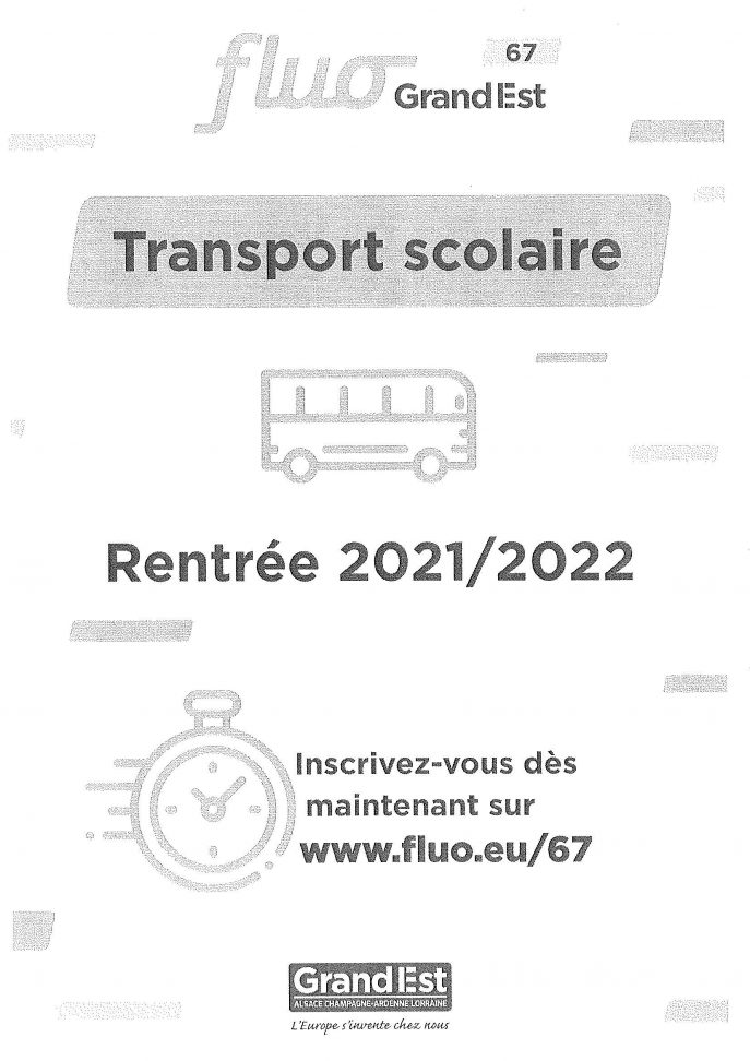 Nouveau Reglement Des Transports Scolaires Partir De Juin